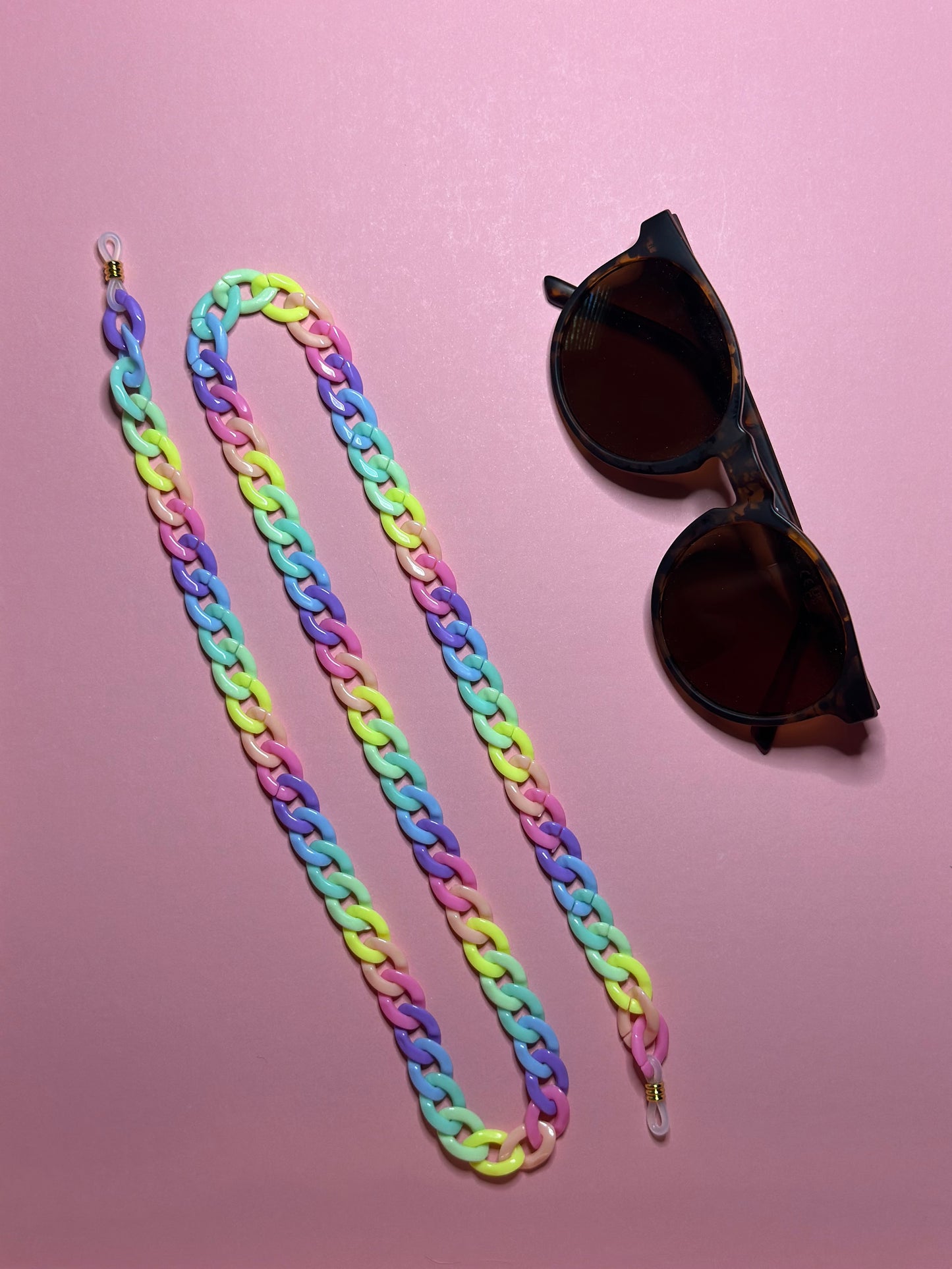 Rainbow Glasses Chain