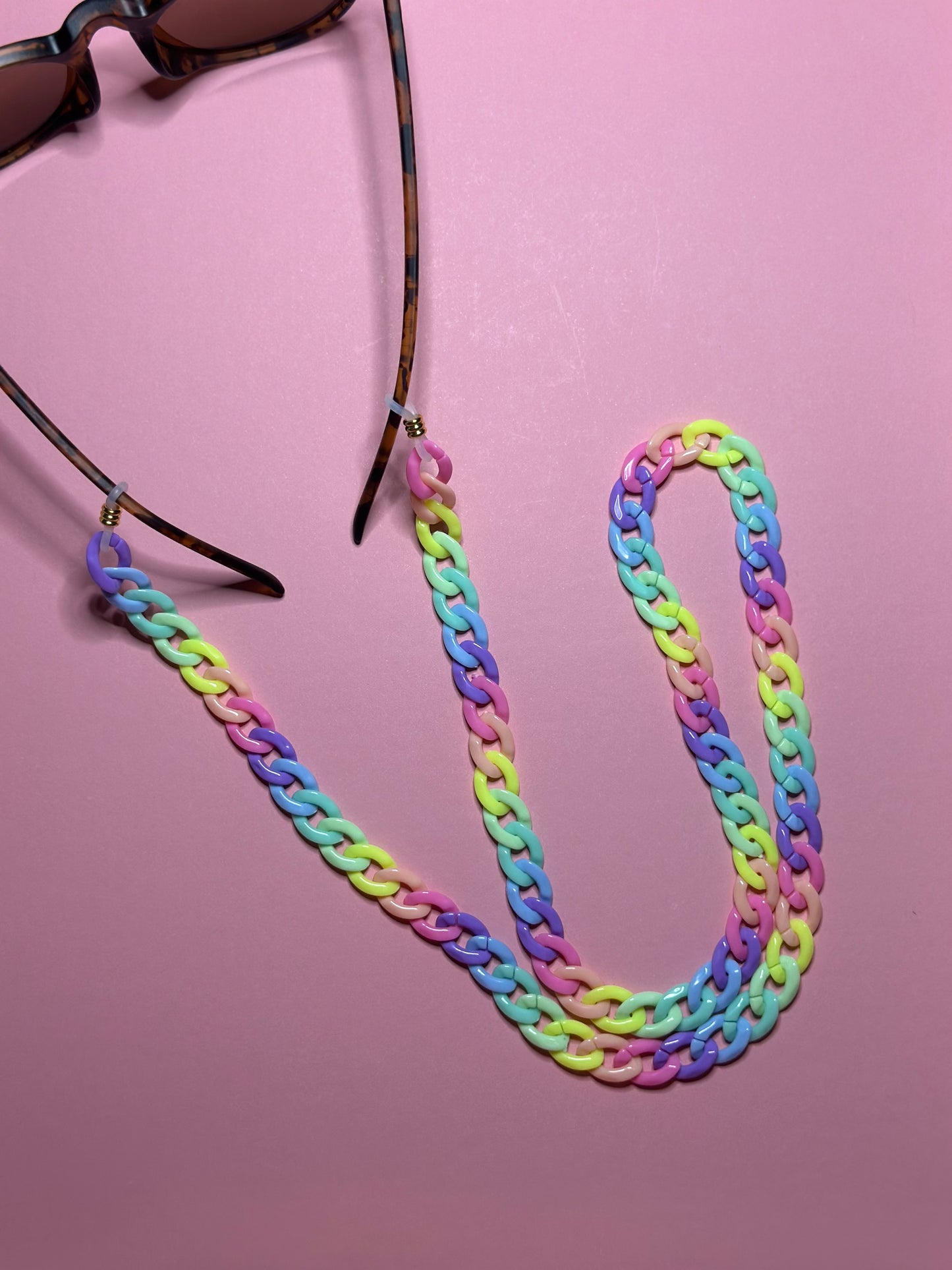 Rainbow Glasses Chain