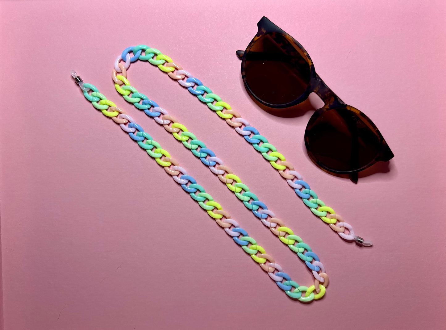 Rainbow Glasses Chain