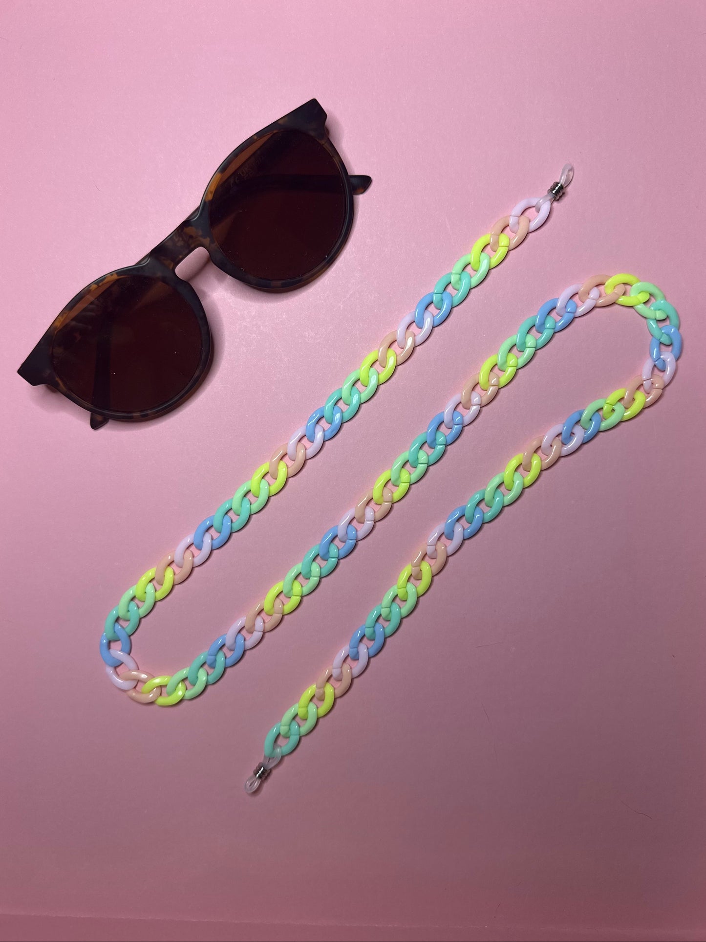 Rainbow Glasses Chain