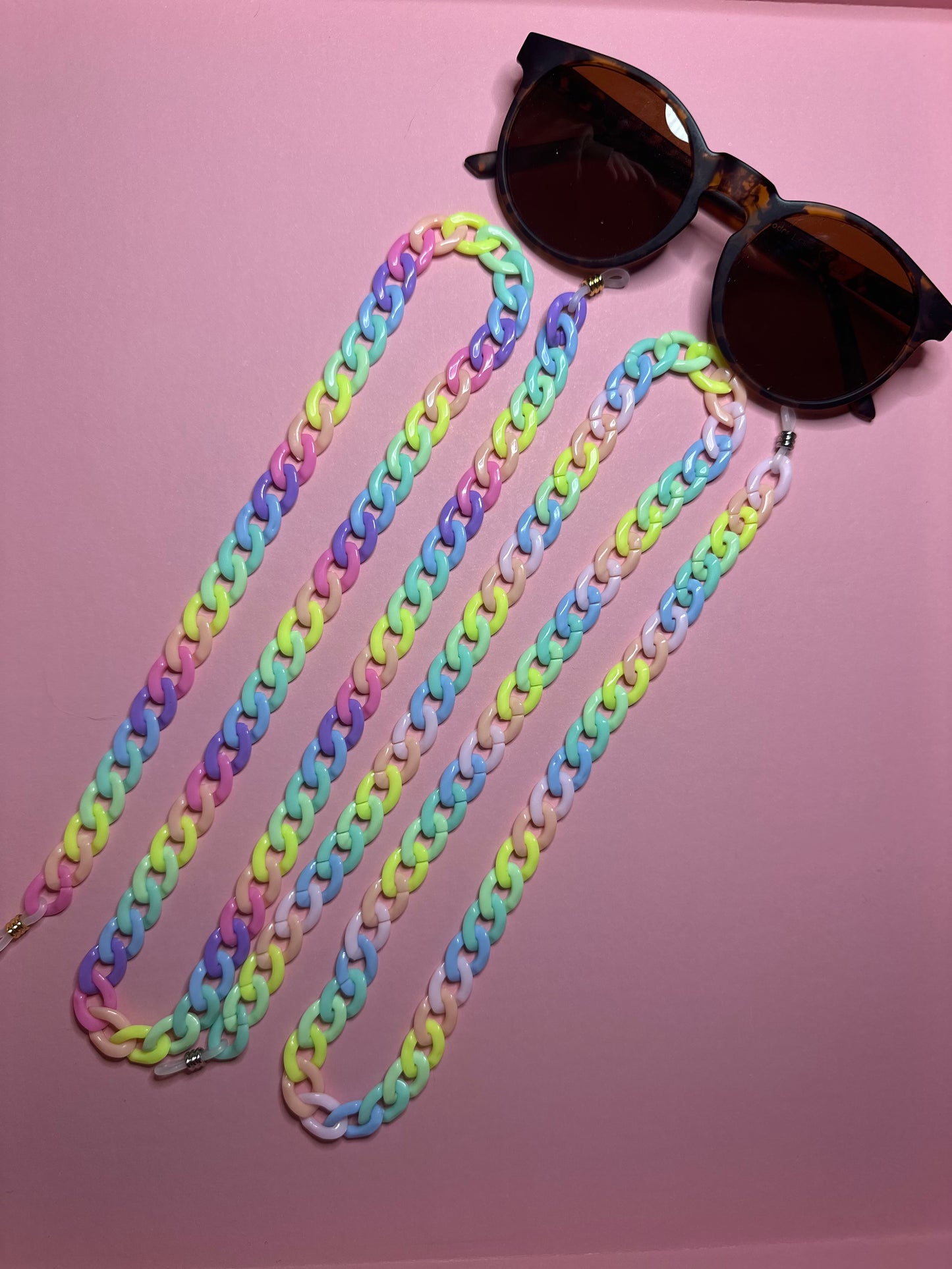 Rainbow Glasses Chain